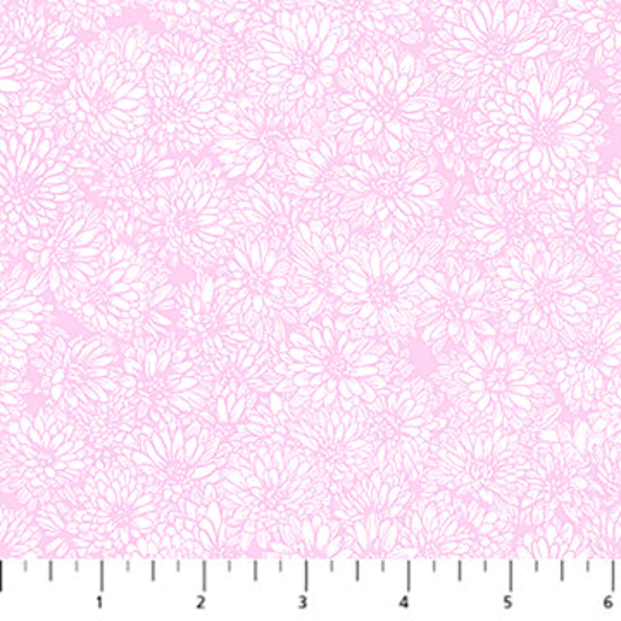 Fabric Northcott Anna Maria Puckerup Mums Indelible Soft by the Quarter Yard AMT1002-24C